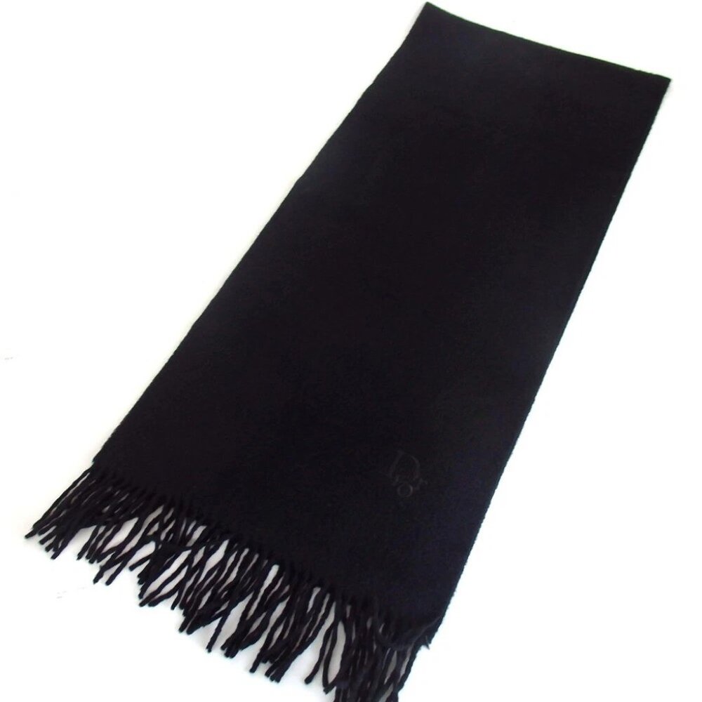 Authentic Christian Dior scarf muffler cashmere [Used] - Picture 2 of 9